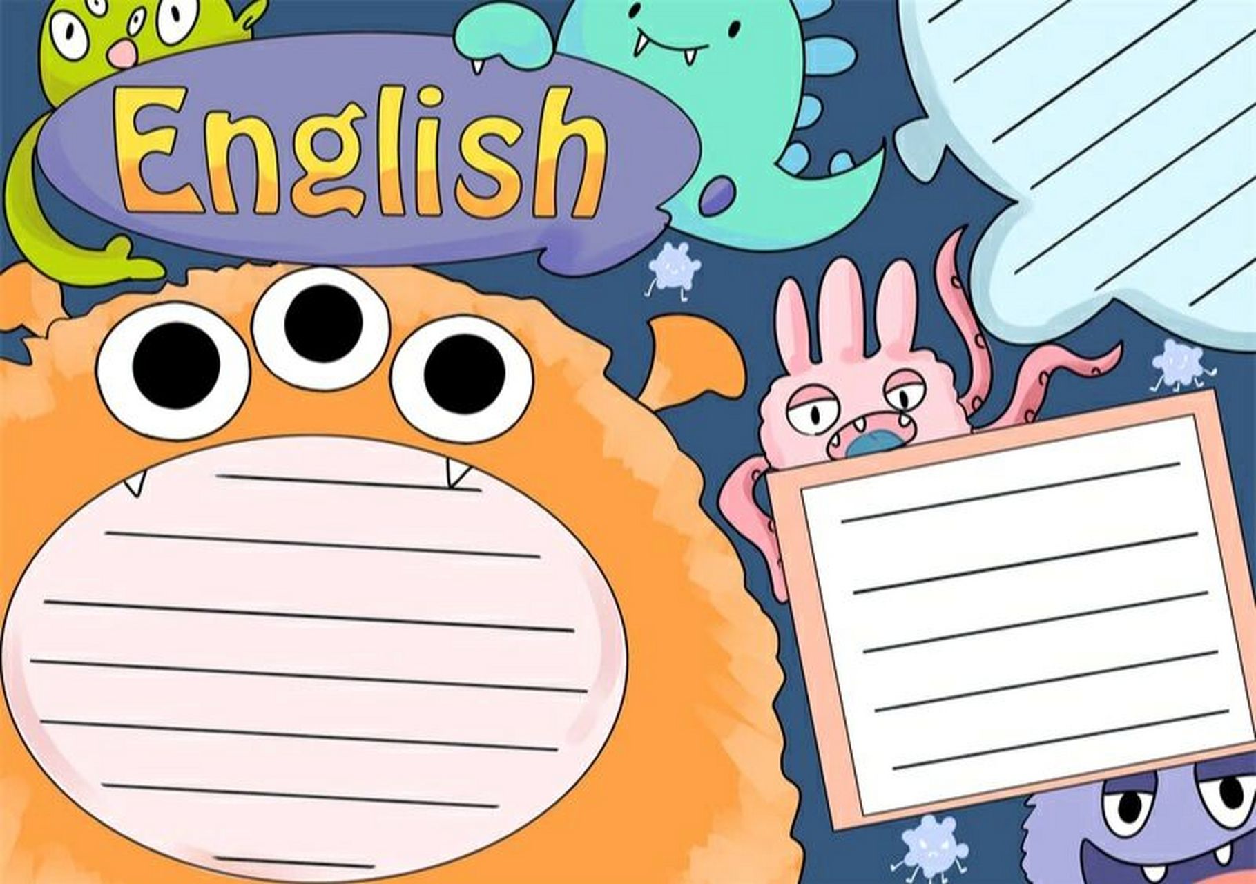 英语手抄报的画法 模板简单 英语手抄报怎么画#手抄报模板# #手抄报