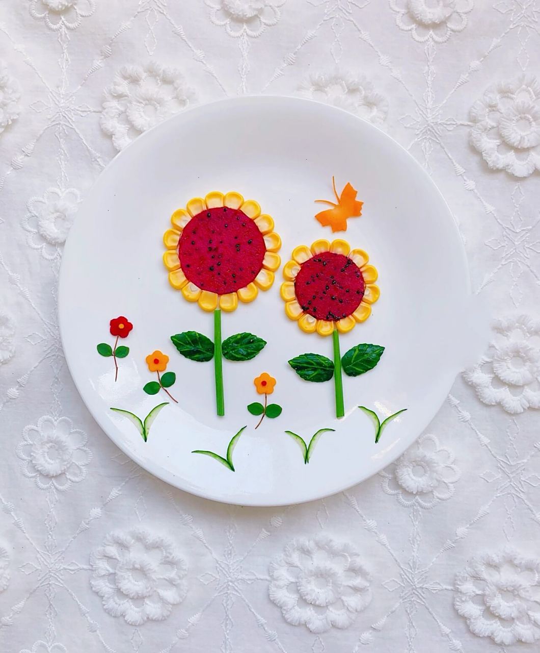 水果拼盘|童趣摆盘合集～94 往前翻看都有分解步骤哦～9996