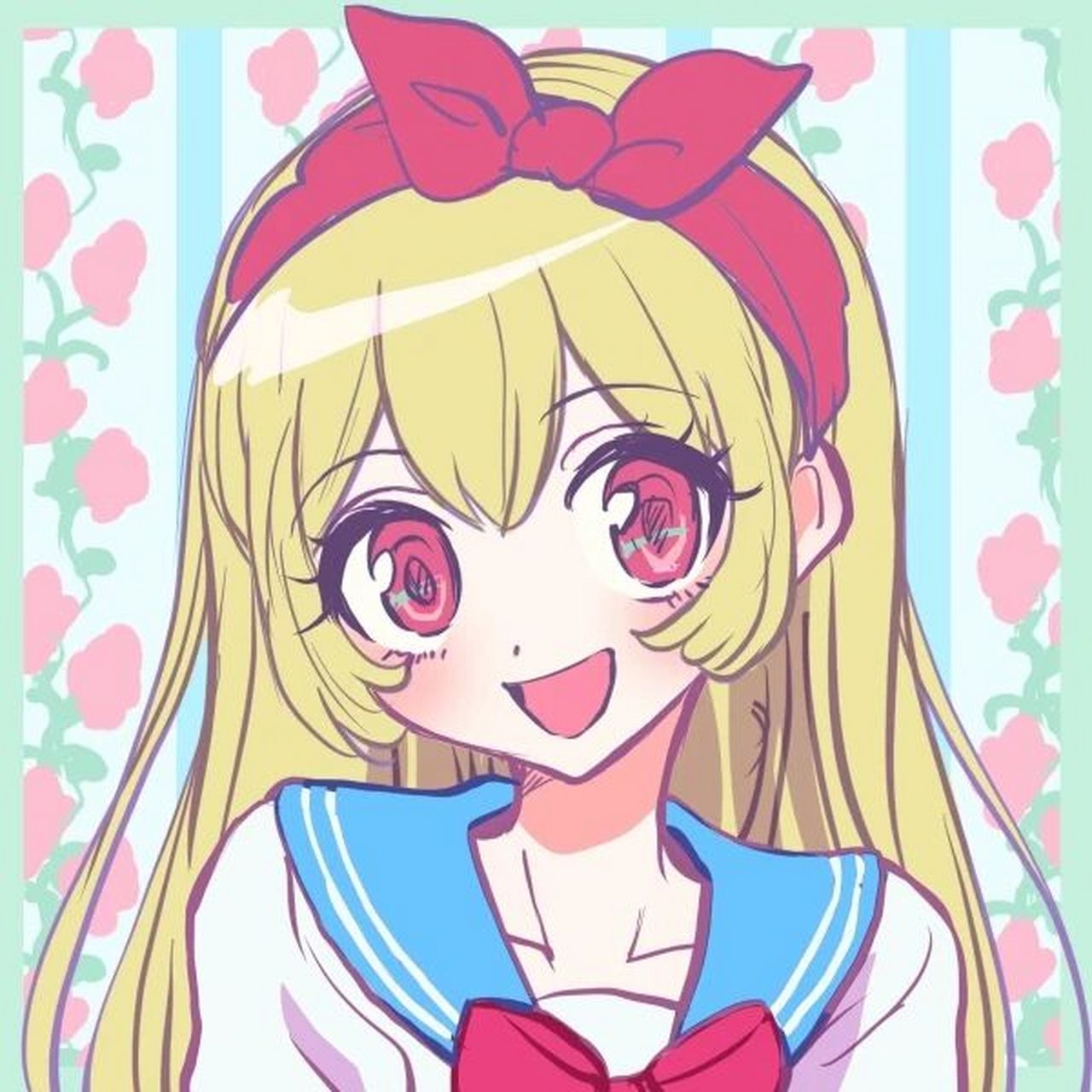 偶像活动姐妹头像 啊!