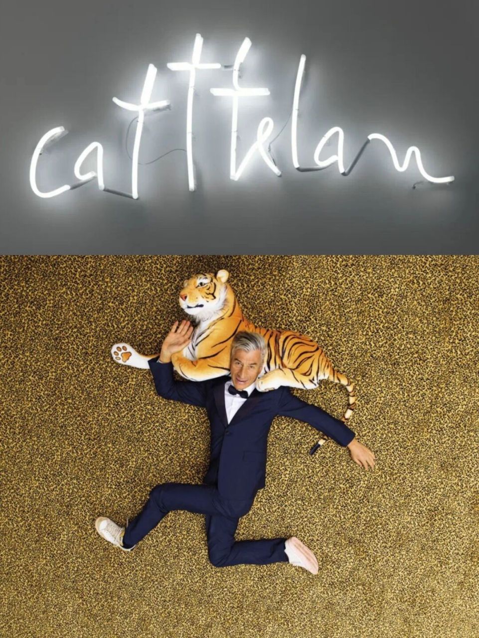 意大利国宝级艺术家9495 莫瑞吉奥·卡特兰最新个展 2022.07.