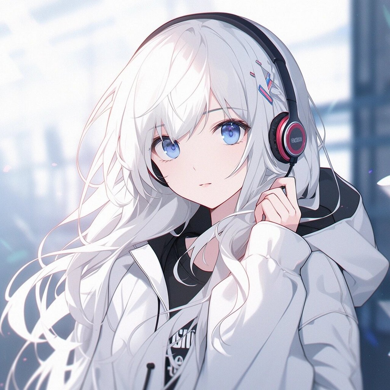 耳机一戴,谁也不爱!女生版|动漫女生头像