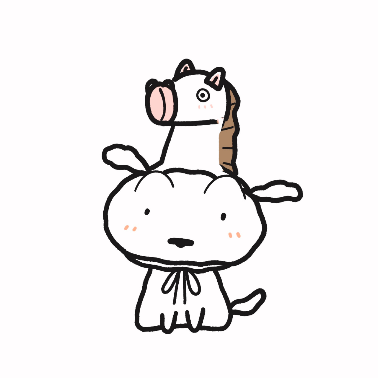 白龙马～蹄儿朝西～ 今天真勤劳 蜡笔小新西游记 (给阿呆安排个了不得