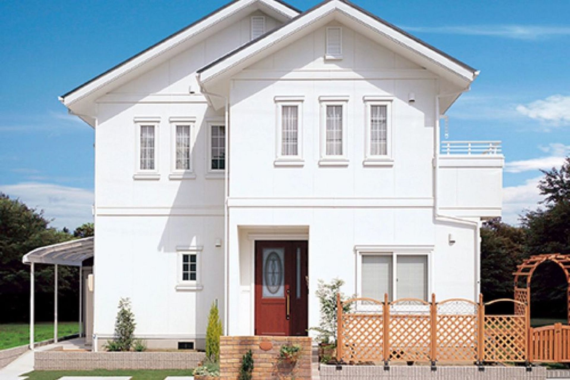 让人心动的九款二层坡屋顶乡村自建小房子