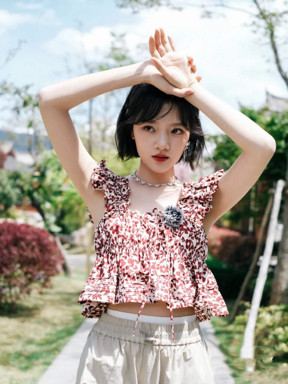 dzzit 演员任敏 桃花坞穿搭