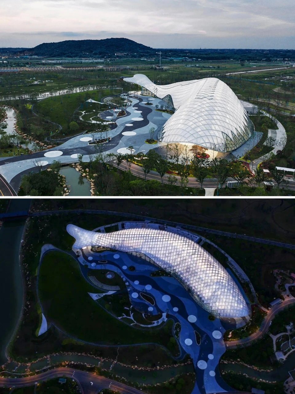 江苏:扬州世界园艺博览会国际馆|植物展览馆 2021年扬州世界园艺博览