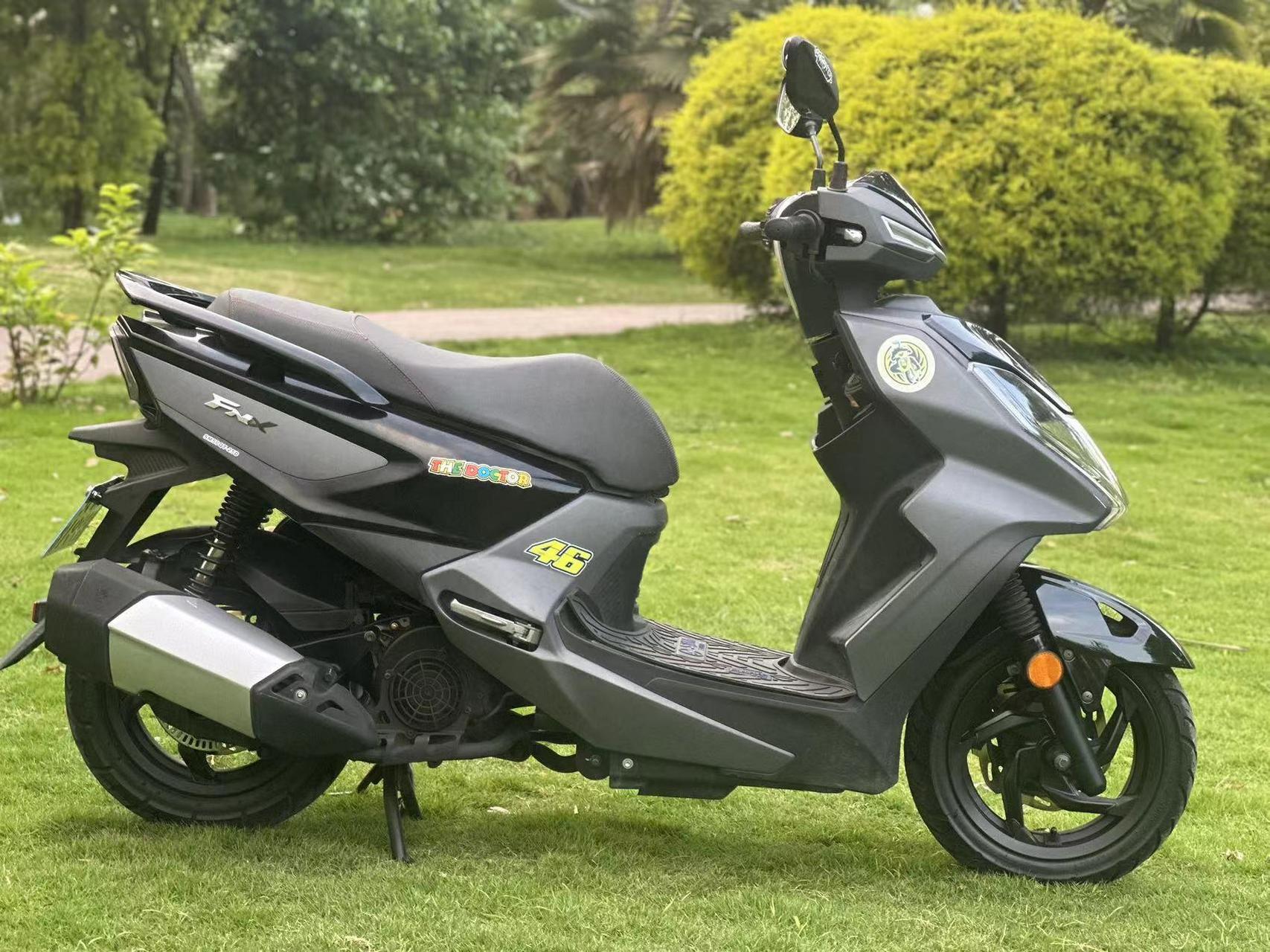 三阳火凤凰.蓝牌摩托车