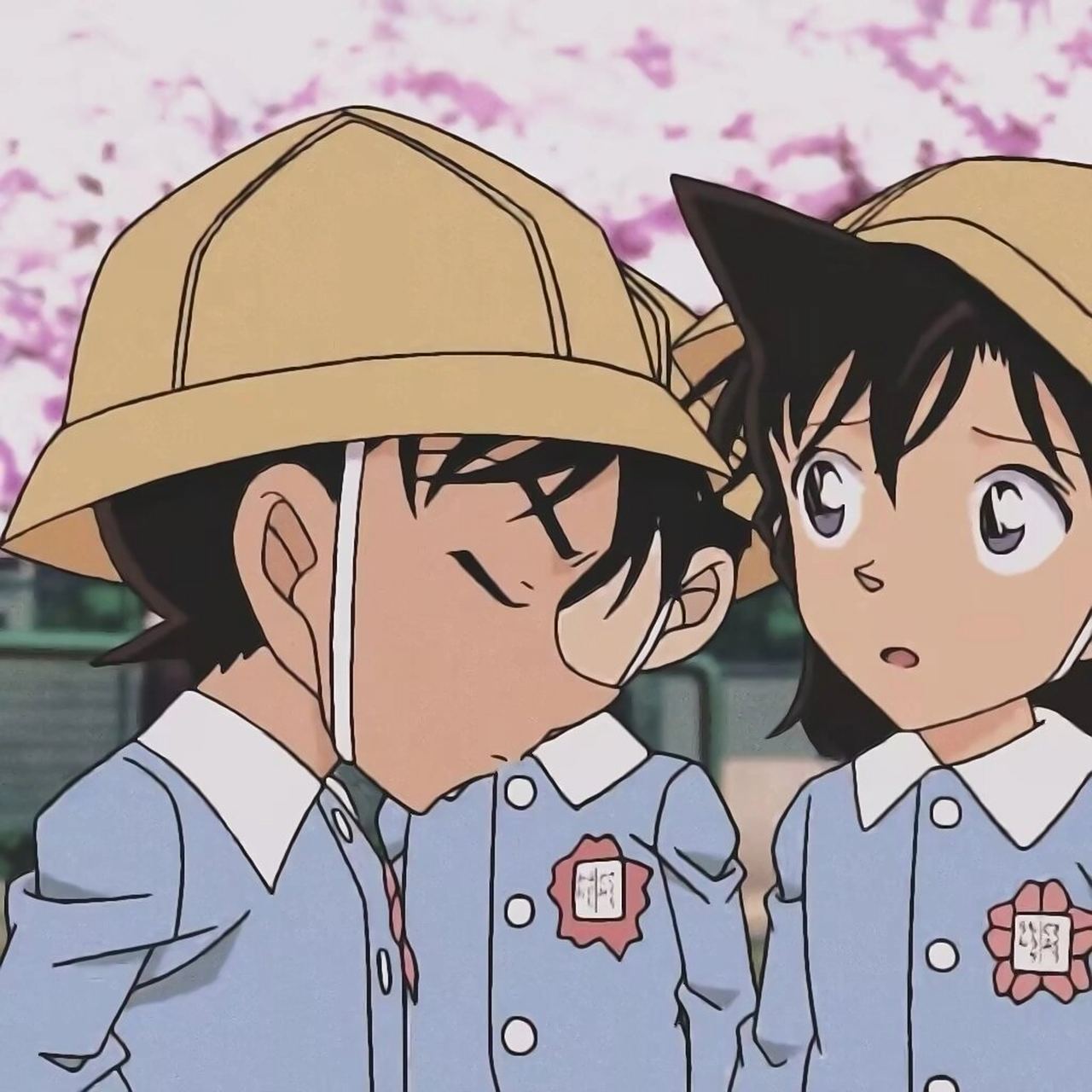 番:#名侦探柯南# 人物:#工藤新一##毛利兰# 「#新兰永恒##新兰情头