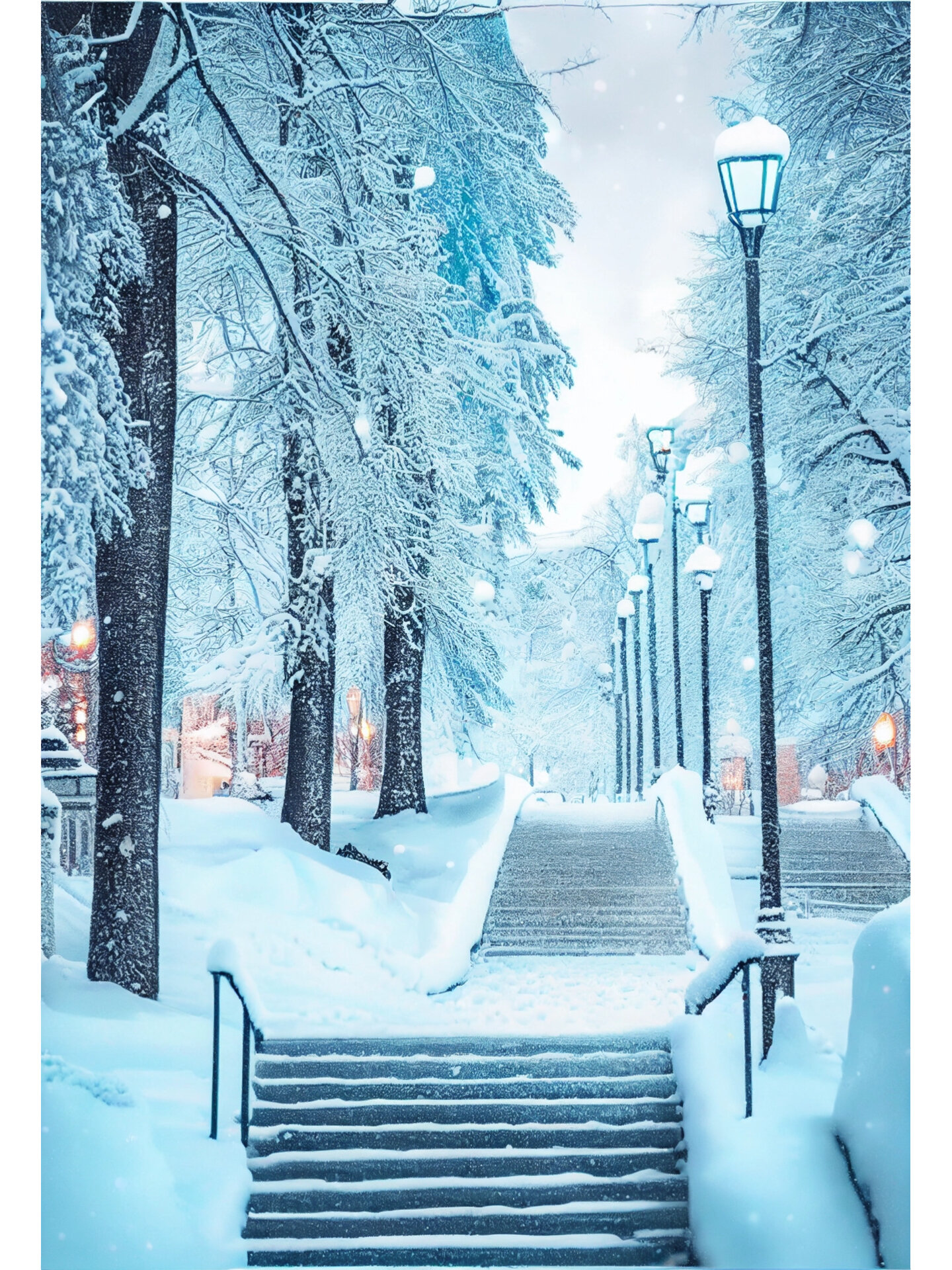 下雪的唯美图片大全 下雪啦!一片银装素裹的世界,美得让人窒息!