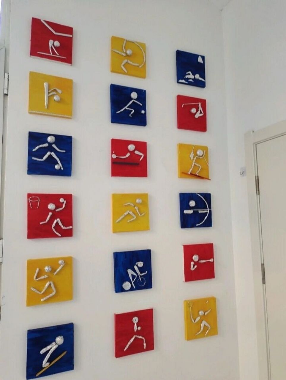 运动环创运动小人奥运项目 运动环创运动小人奥运项目两厘米挤塑板