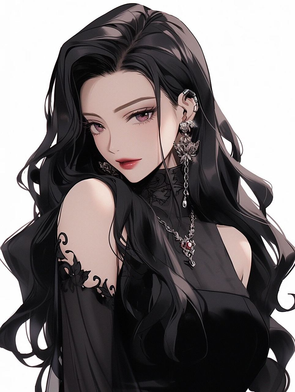 又美又飒的高冷御姐