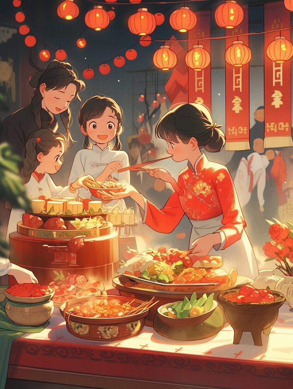 【中国传统节日:春节】96 9406 "春节",是中国传统农历新年