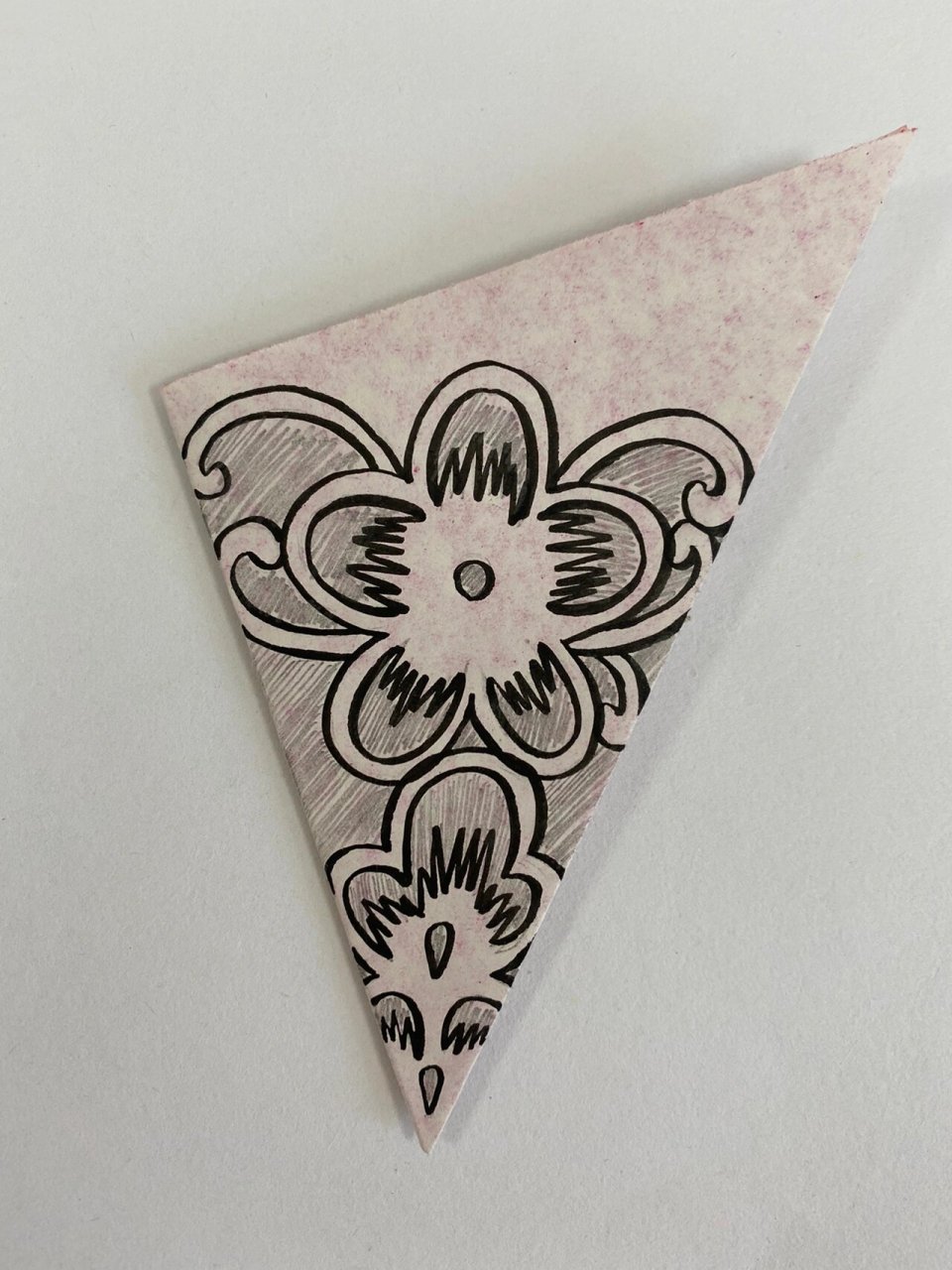 团花剪纸入门级学习 1-3为一组5折团花,原图来自 4-5为一组4折团花 6