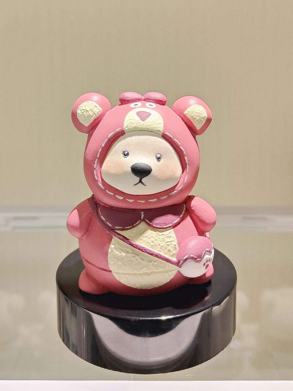 石膏小熊保姆级配色96教程366 91玫红色草莓熊91 166配色