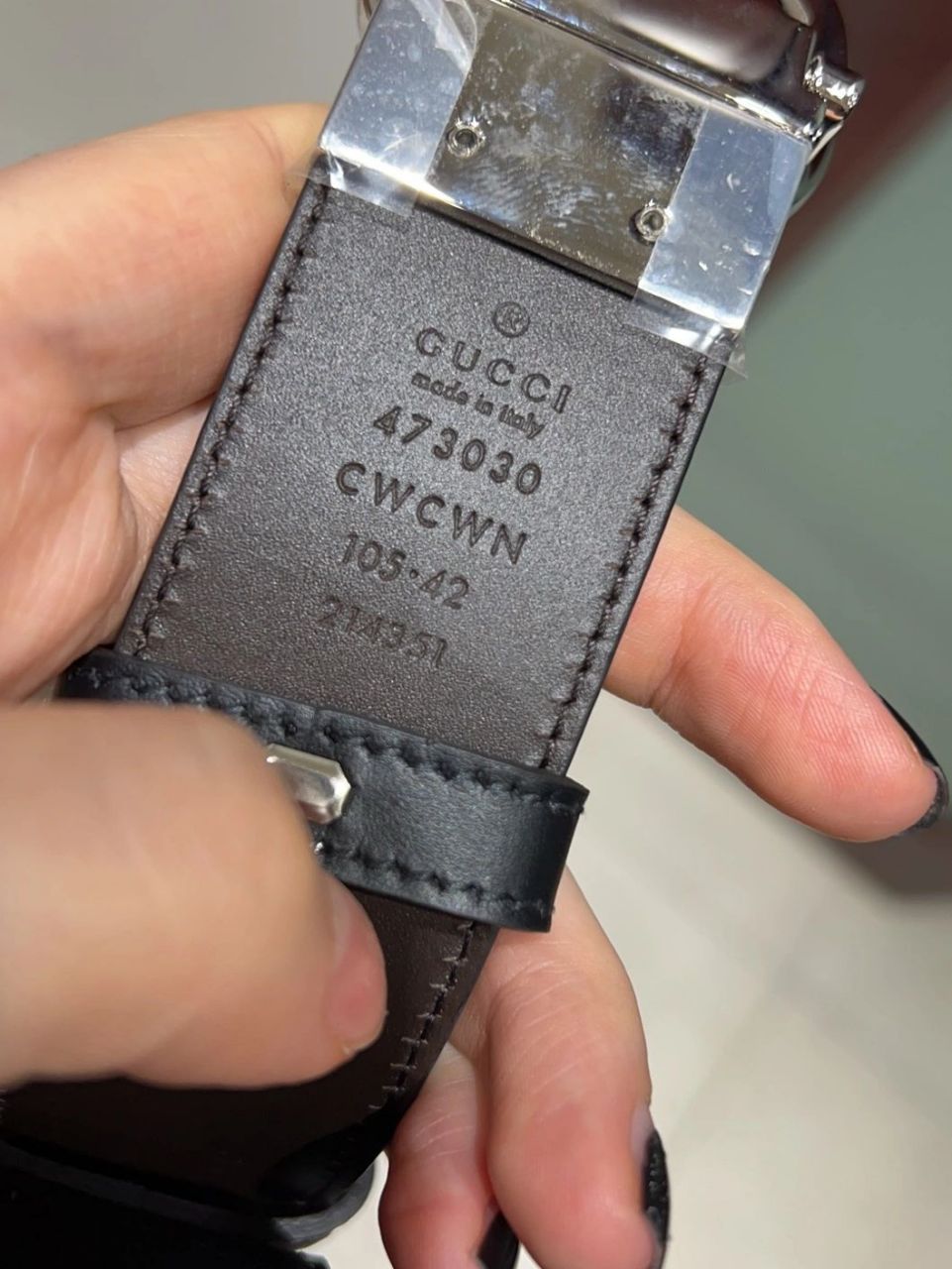 gucci皮带怎么看尺码?