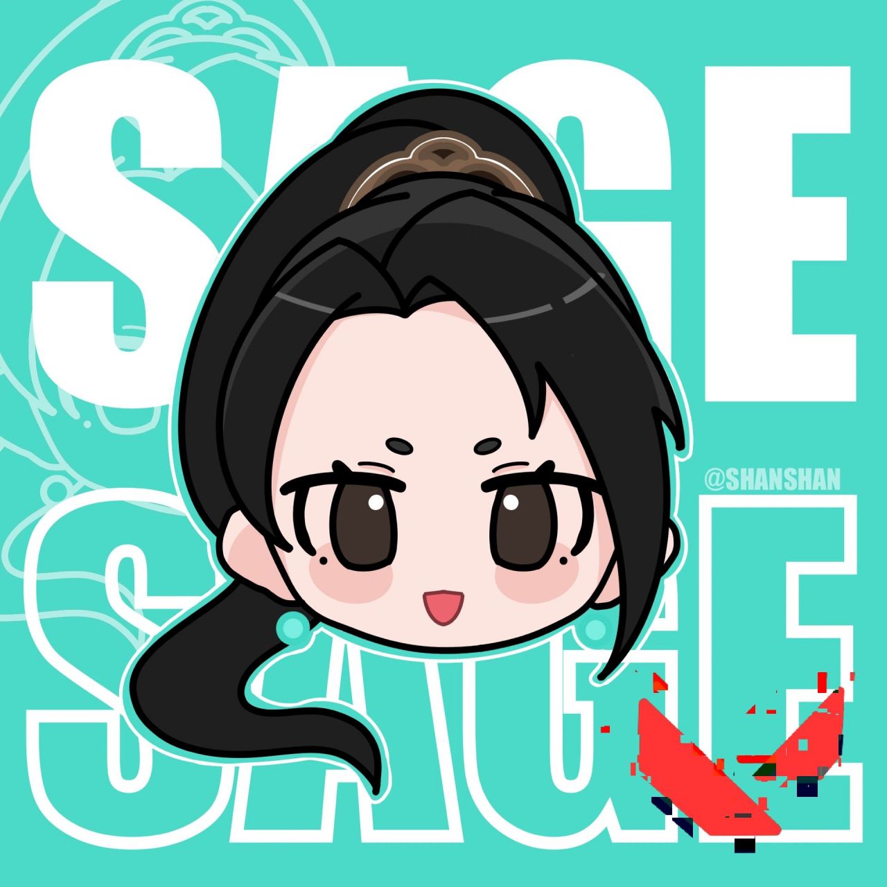 瓦罗兰特q头第一弹 头像背景随意使用~  07商用转载二改抹水印