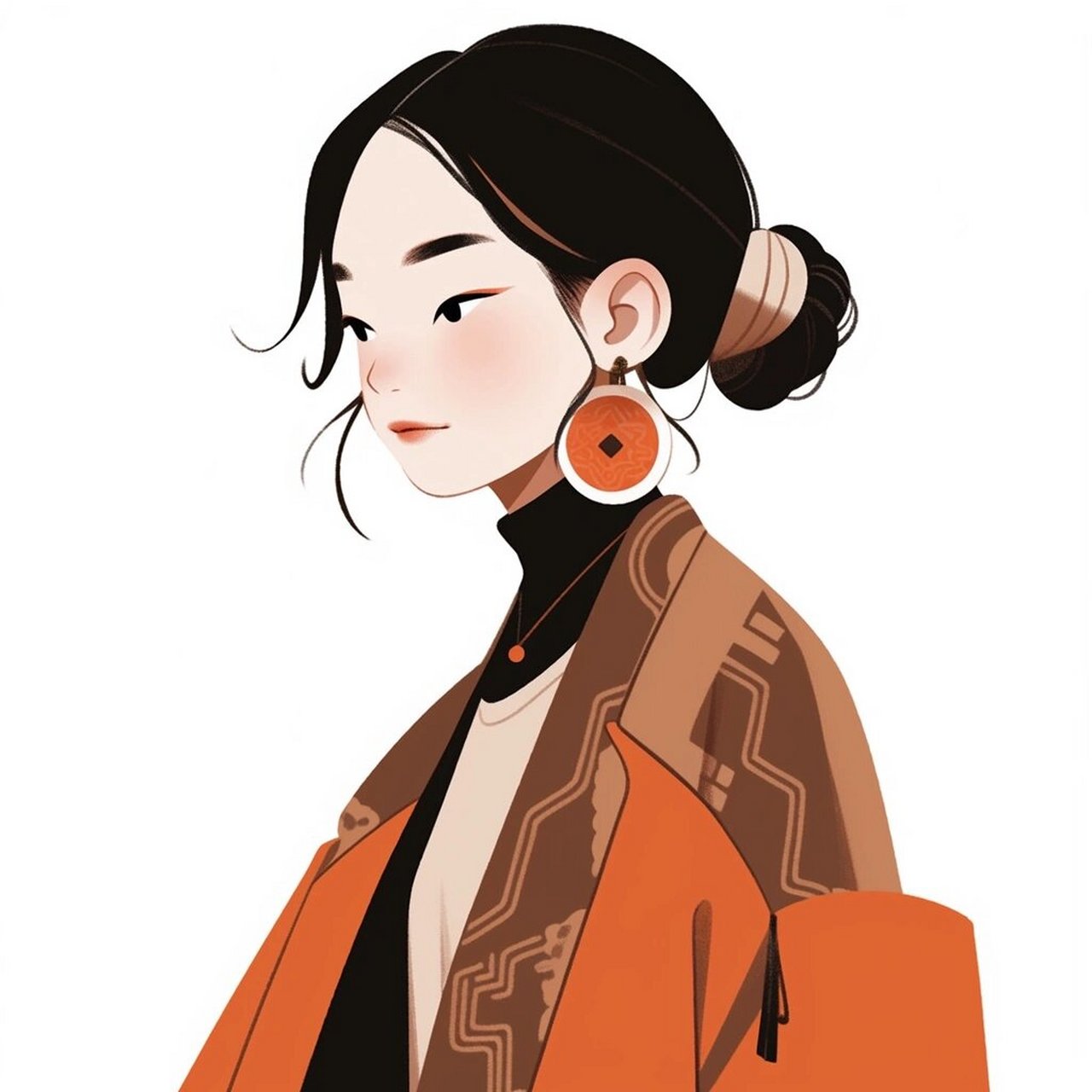 极简女生头像|时尚达人专属