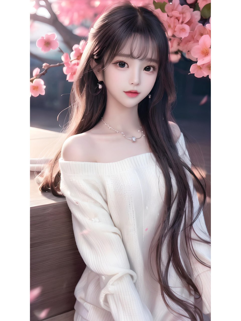 高清美女头像壁纸,甜美女孩来喽
