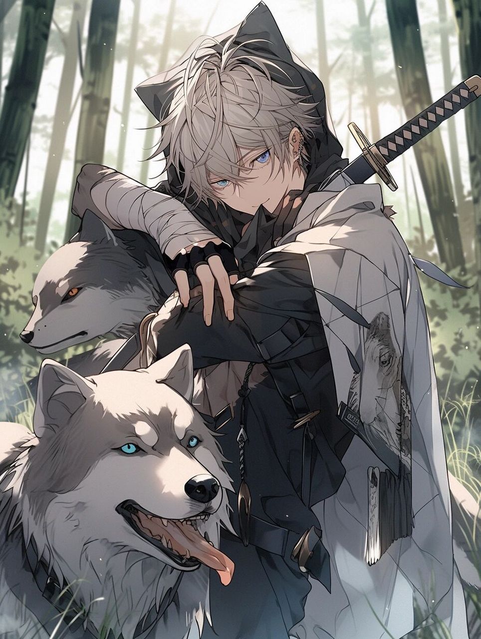 【狼少年】野性帅气少年壁纸头像 少年充满了无限能量