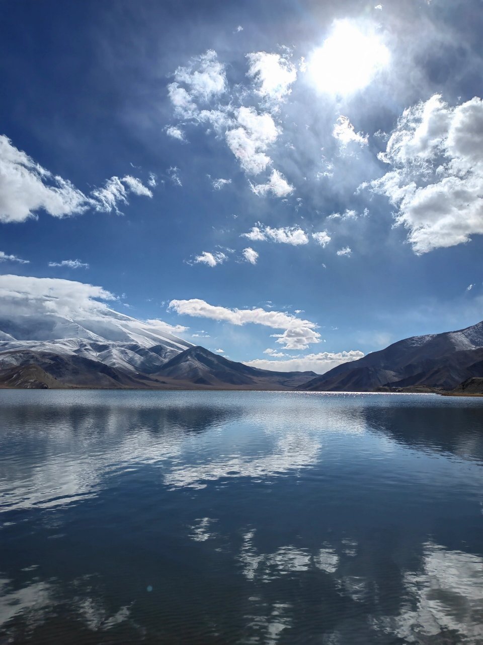 白沙湖与喀拉库勒湖 美翻天