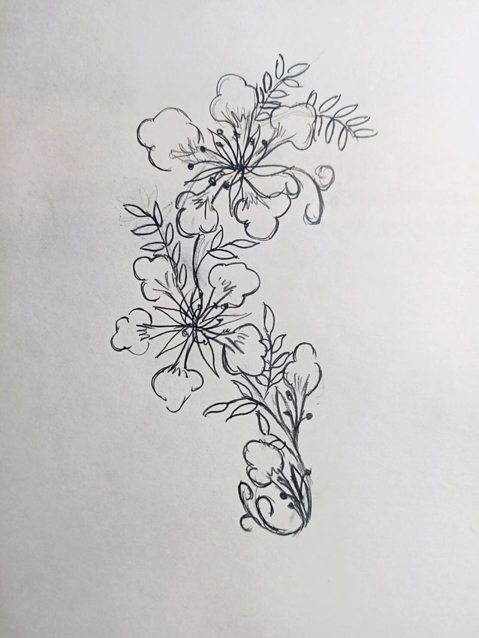簪稿——凤凰花 喜欢凤凰花好久了,感觉缠花貌似不太行 有没有绒花