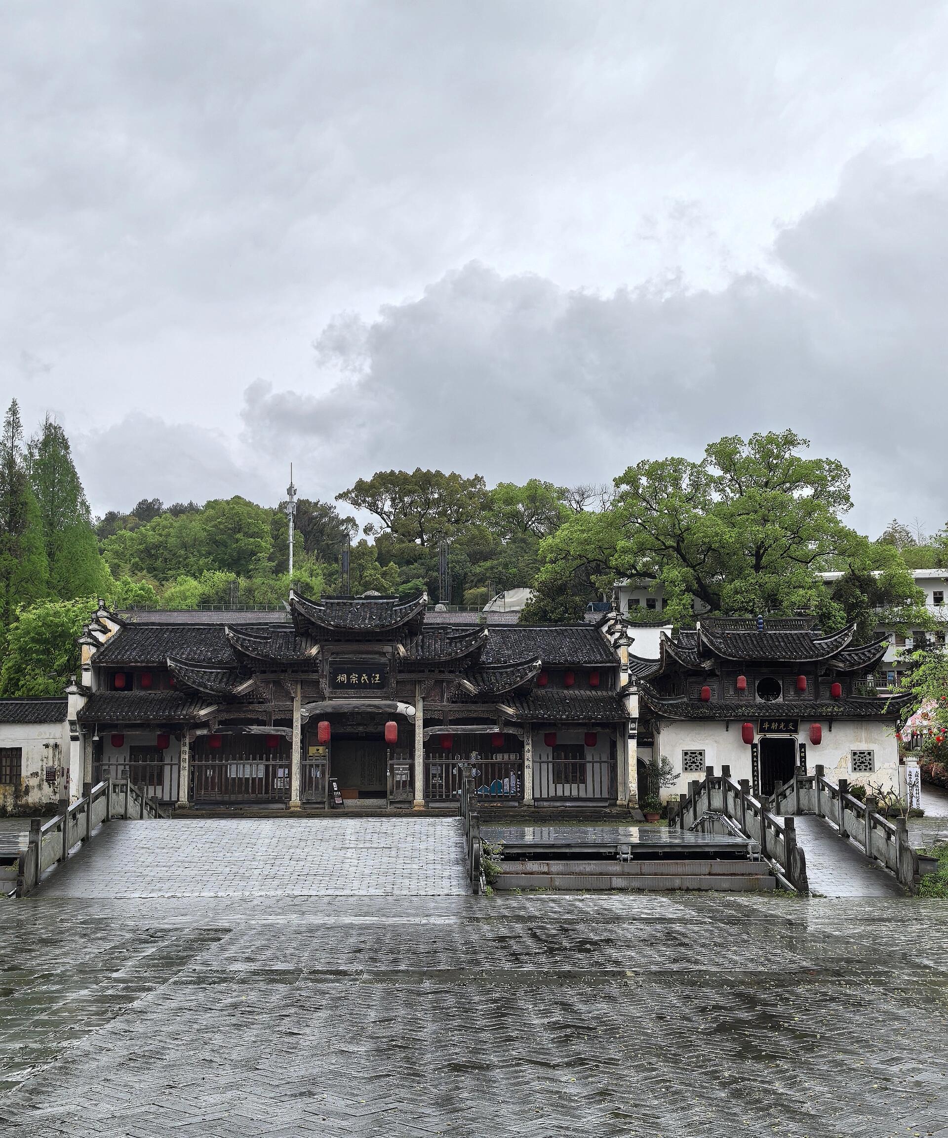 "山环如城,水潆如带"的衢州大陈古村 衢州江山大陈古村位于浙江省衢州