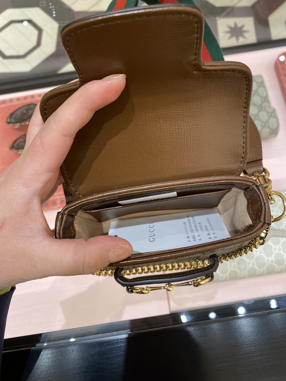 gucci1955mini小钱包可爱暴击!