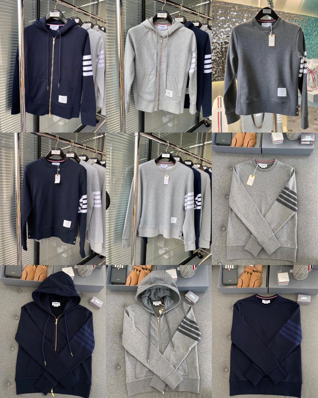 tb的卫衣衬衫真的很不错…thombrowne 男女同款女生穿也超级飒,酷酷的