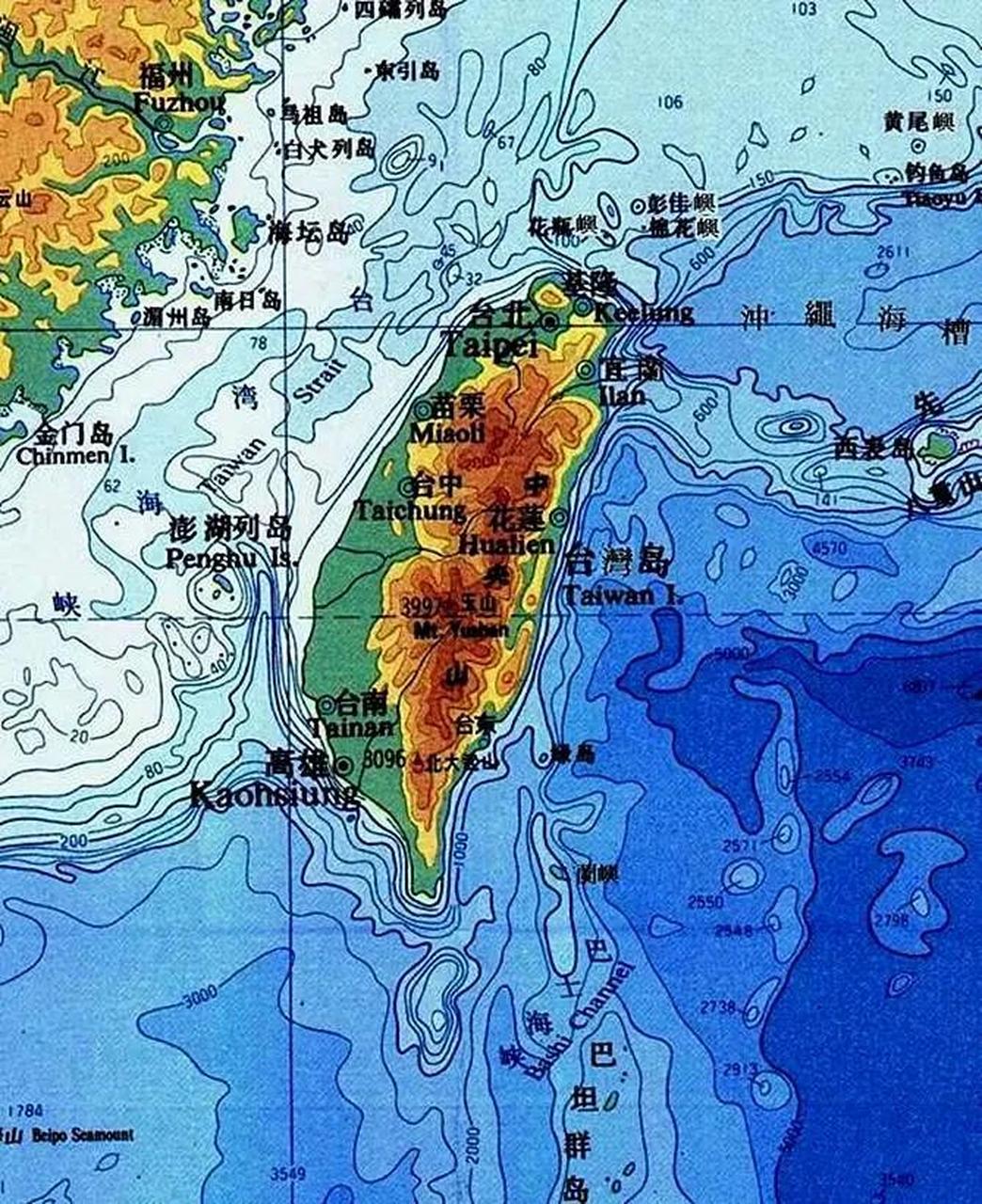 台湾气候分布图图片