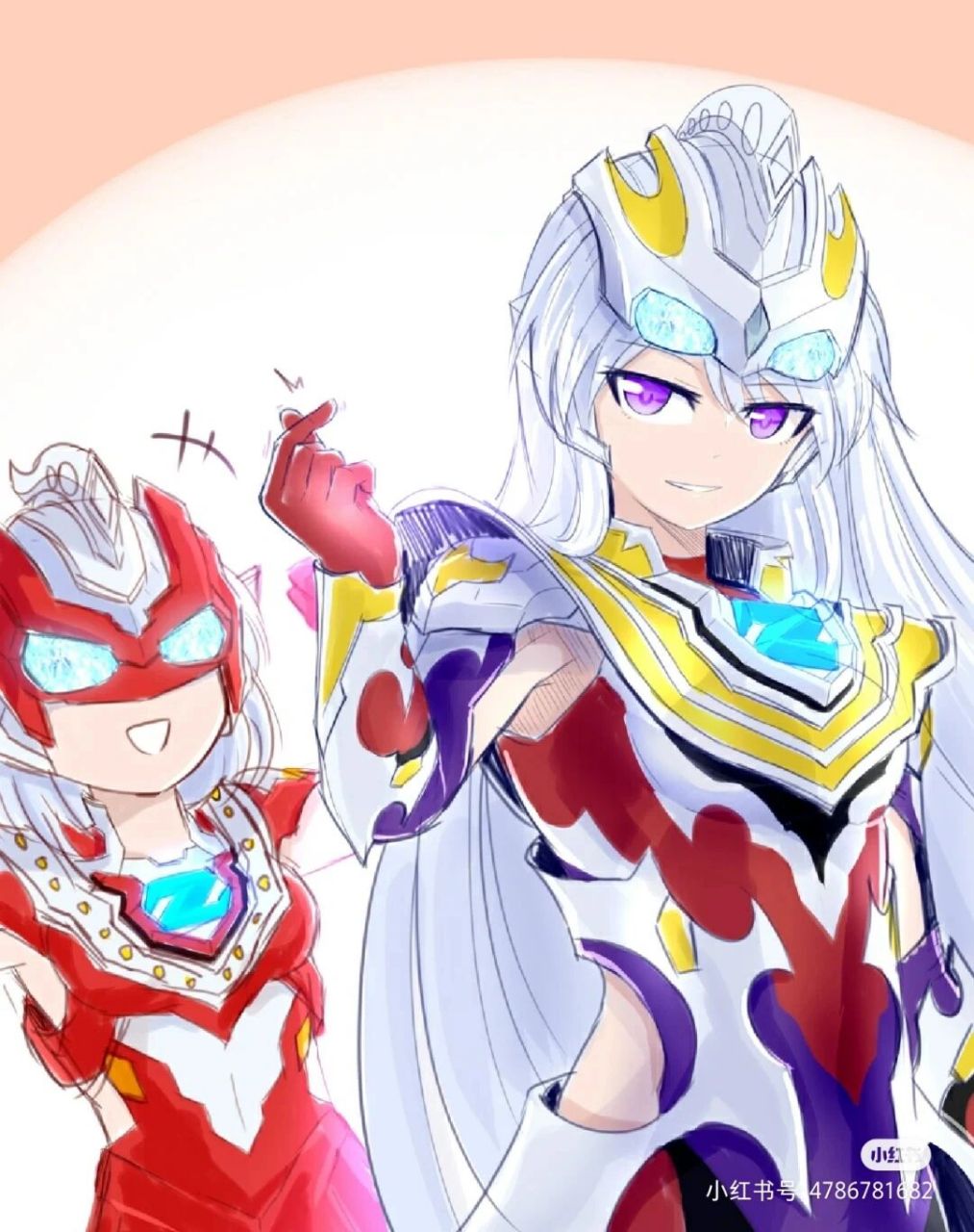 娘化奥特曼系列 奥特曼娘化版