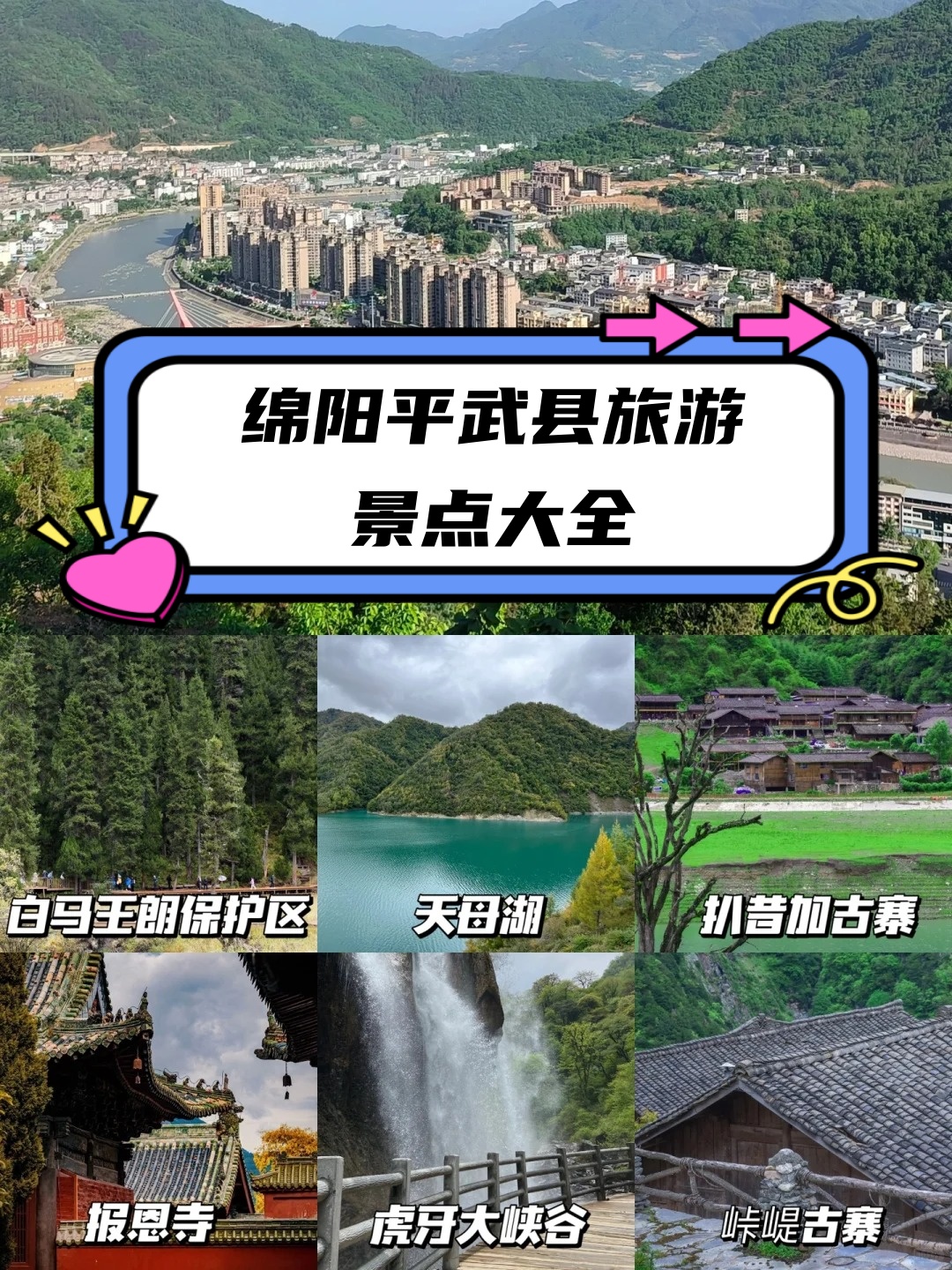 平武旅游景点大全图片