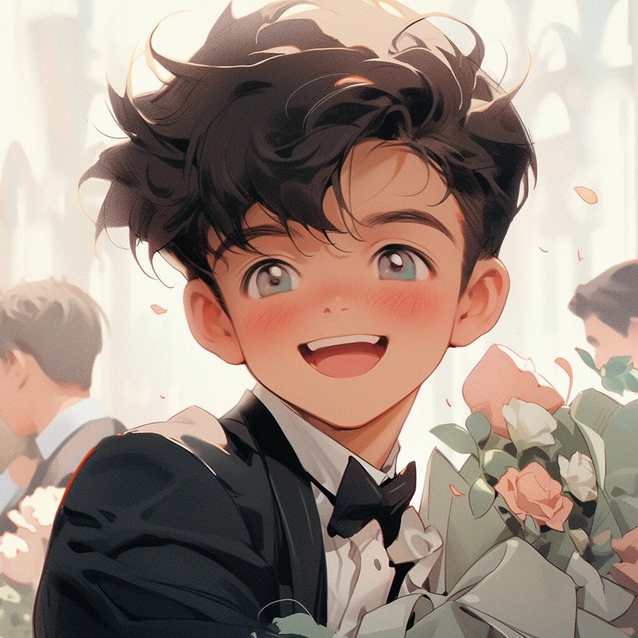 干净治愈阳光男生头像96氛围感旧漫男头