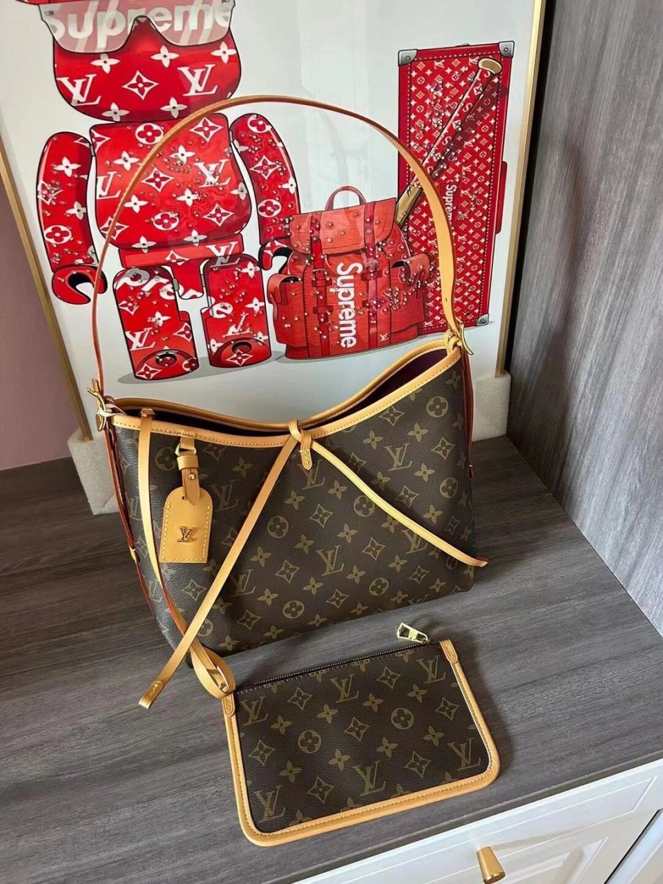 七月新款老花女包carry all lv2022早春新款neverfull lv2022早春game