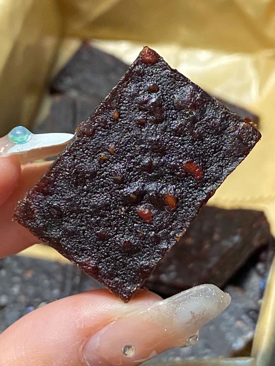 这个莓果片真的酸酸甜甜的好好吃!