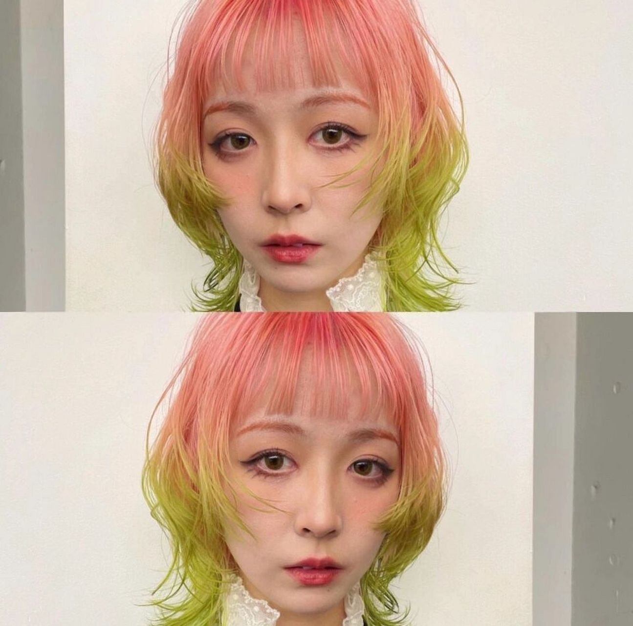 宝藏酷炫秋季短发发色78渐变挑染都超美貌99 发色欣赏98 时髦又