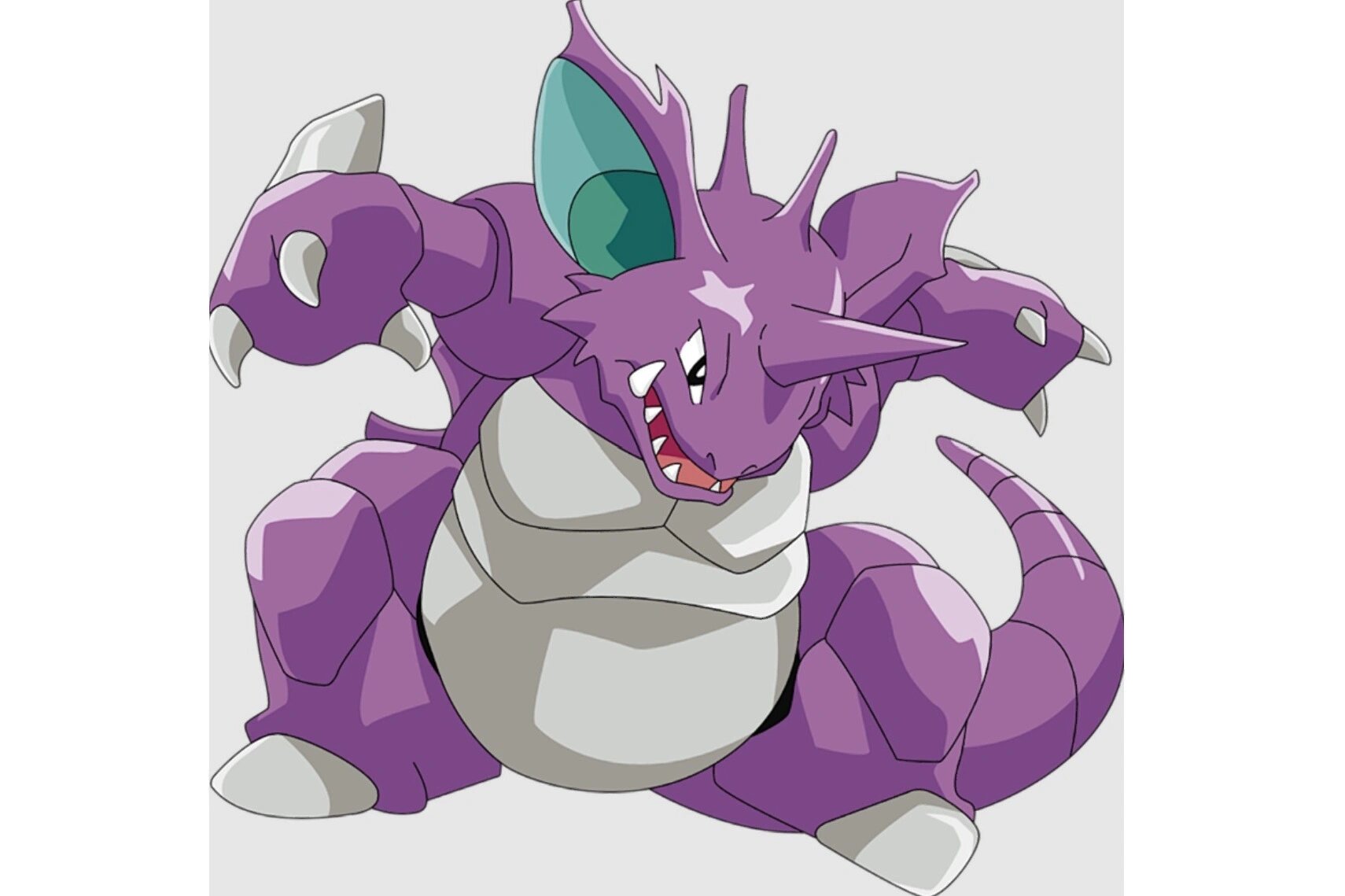 图一~图三:尼多朗16级进化→尼多力诺 月之石→尼多王(雄性) 图四~图