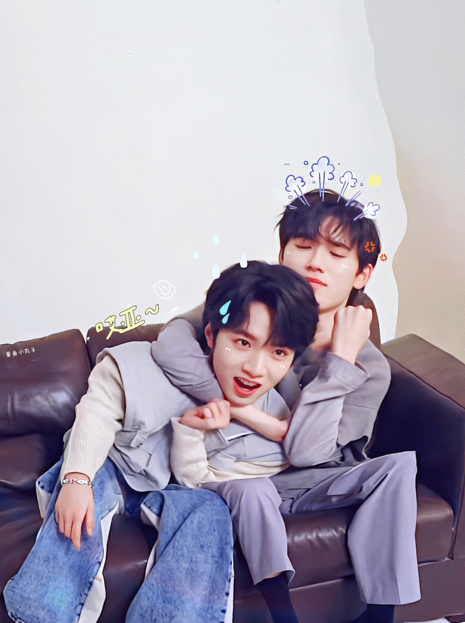 大头特效壁纸也太逗了哈哈哈哈 制裁!哈哈