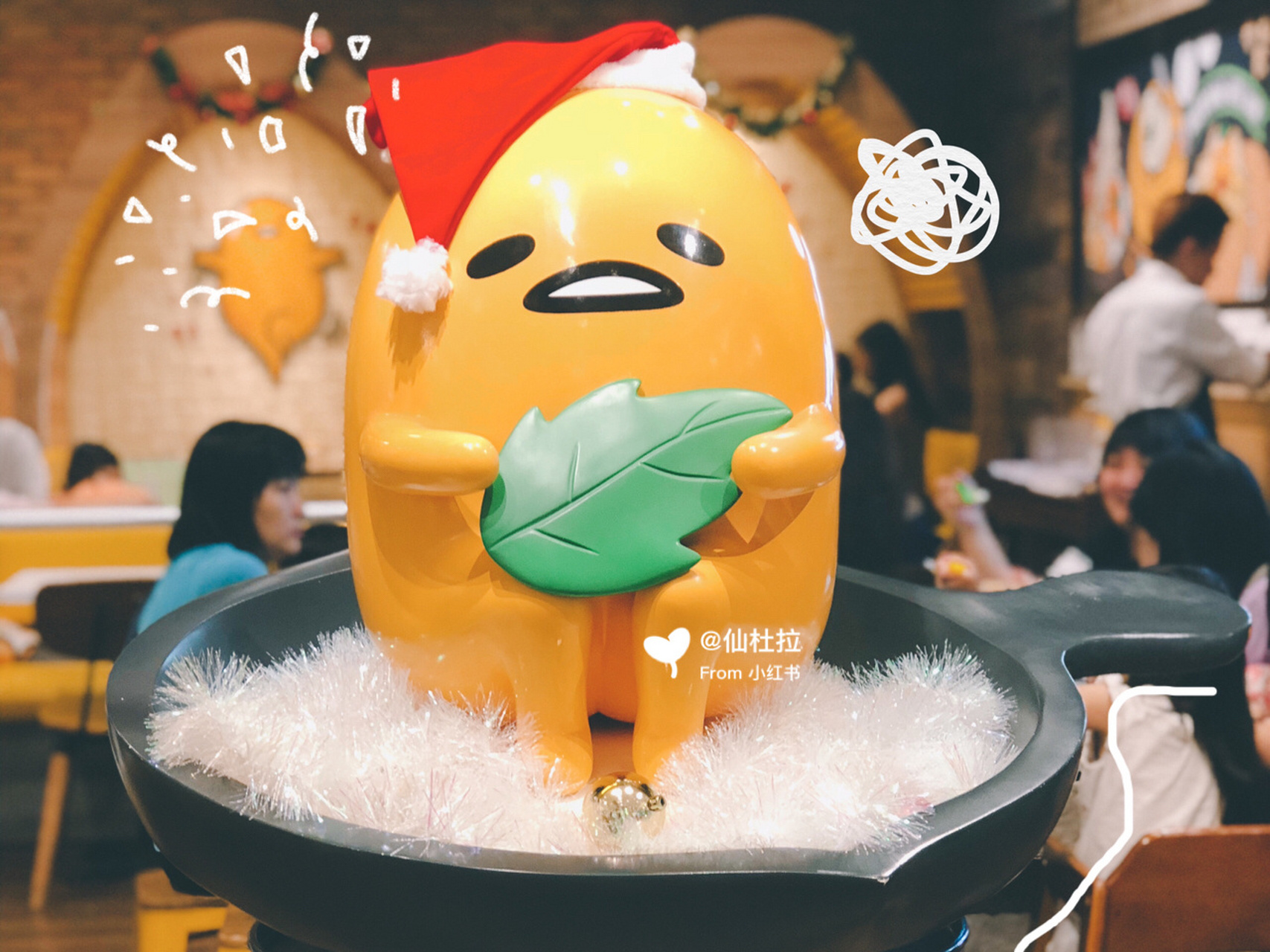 美食|探店新加坡蛋黄哥餐厅,好可爱啊06 这是一家蛋黄哥主题咖啡店