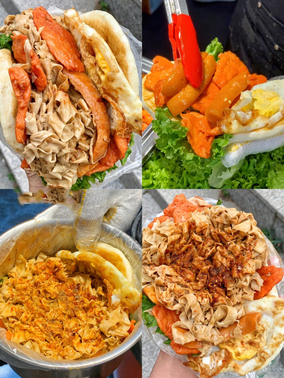 大饼夹一切03 我好爱吃面食!