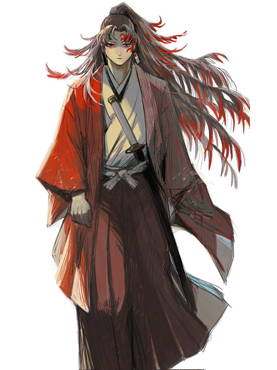 继国缘一真的好帅～ 无惨怕他的实力,也有可能怕他的颜值 无惨:缘一太