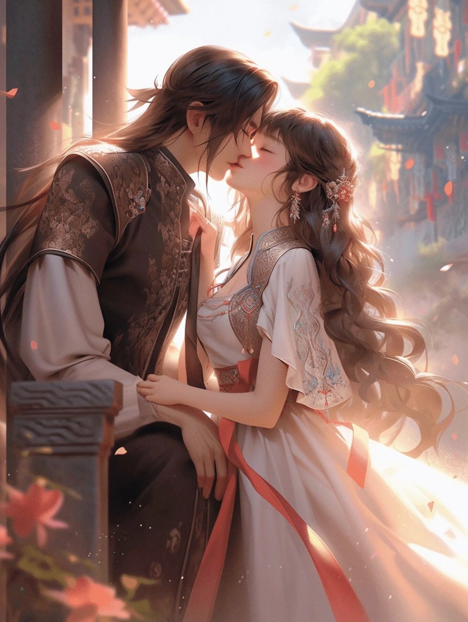 齁甜巨宠|古风情侣头像壁纸 七夕执子之手 一生幸福同走