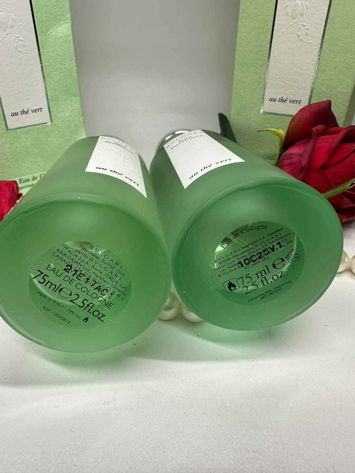 老版宝格丽绿茶古龙香水75ml