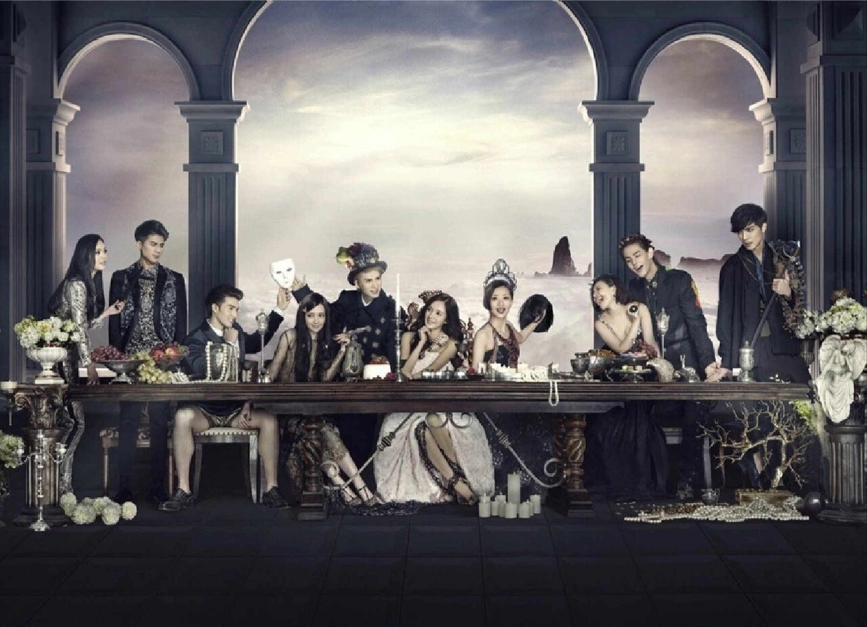 小时代4最耐人寻味的海报,被疯狂扒细节 95小时代4终极海报致敬经典