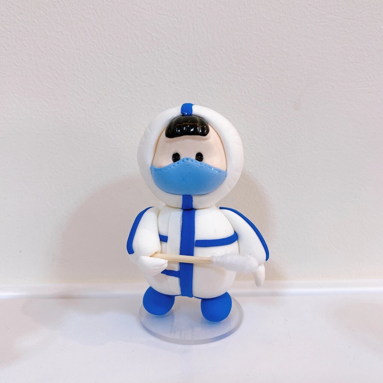 护士节捏个粘土大白,献给辛劳的医务人员 护士节捏个粘土大白送医护