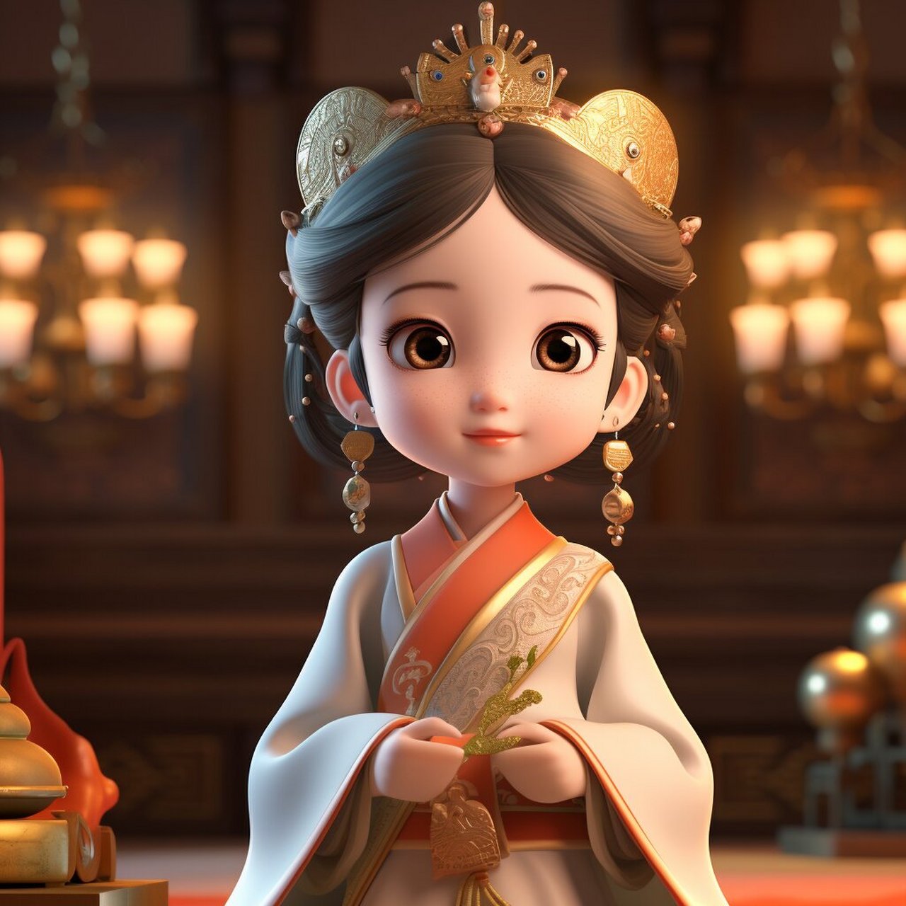 古风萌娃q弹头像分享 做了很多尝试,感觉这几张真的很不错,q萌q弹的