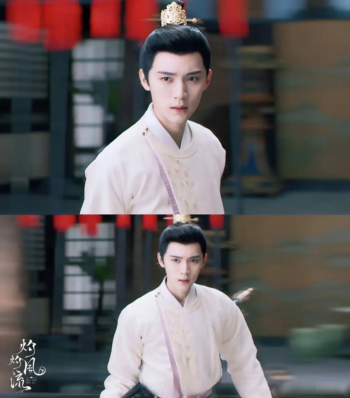 灼灼风流里面周翊然的古装怎么样? 网友说长得像陈飞宇[笑哭]