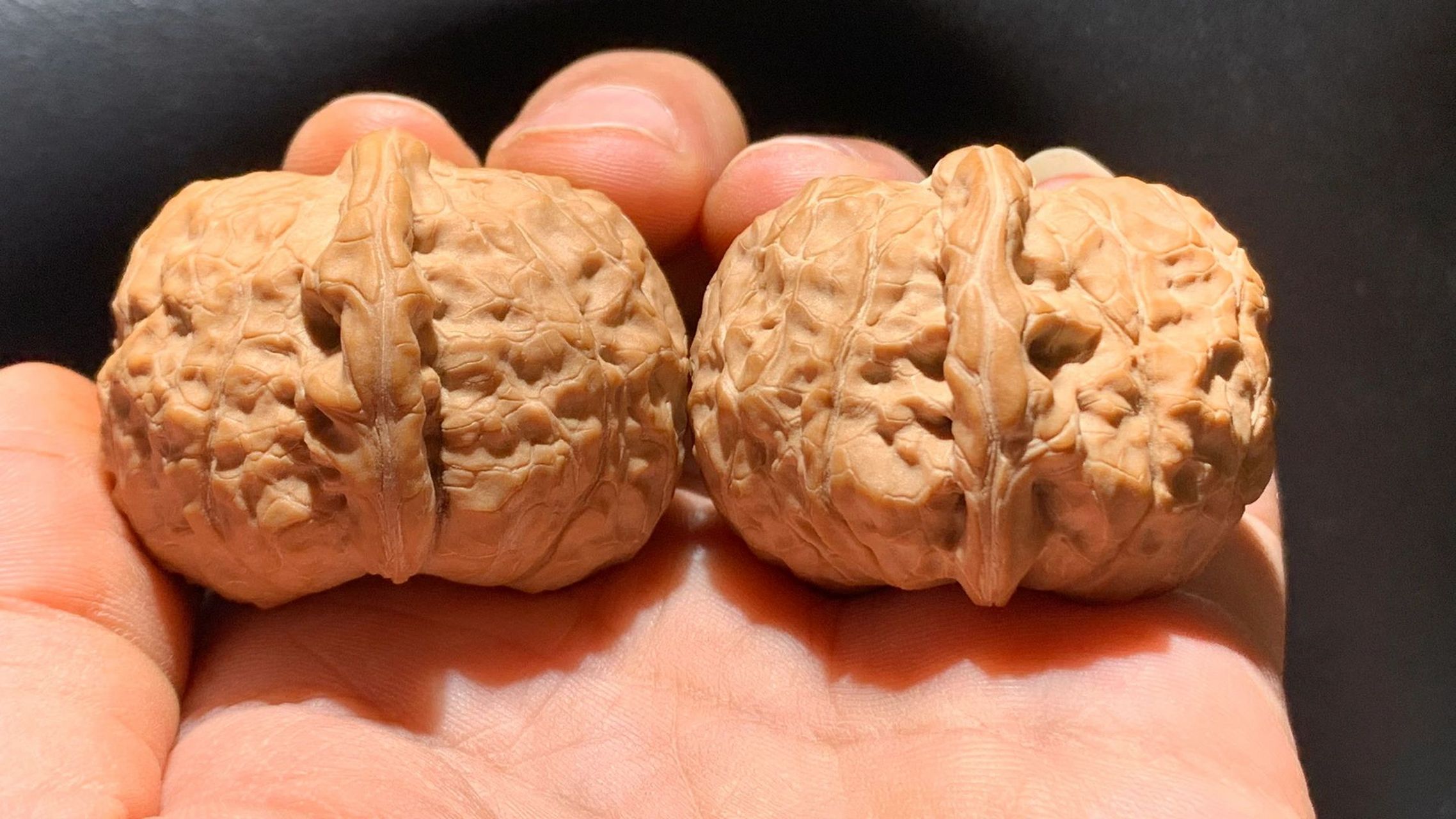 以底命名的文玩核桃:南瓜墩99性感肥美!