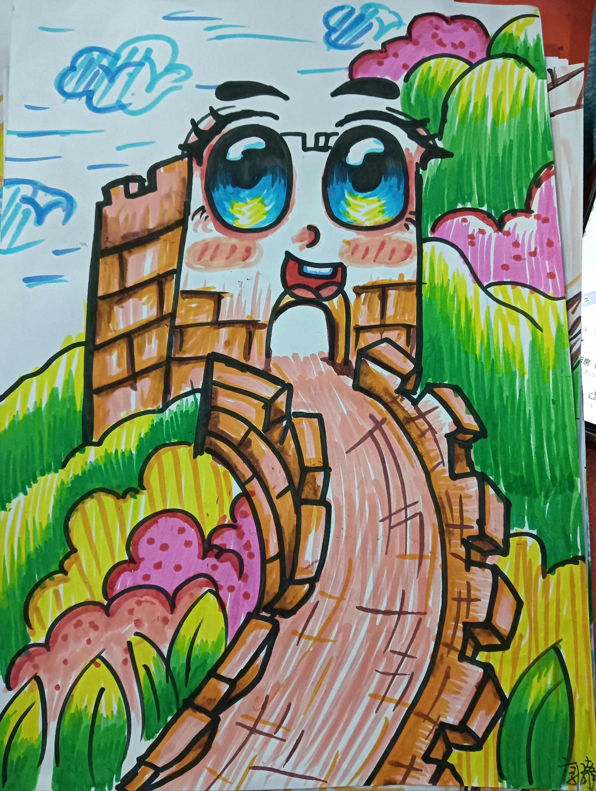 命题画三十分控时训练《长城》