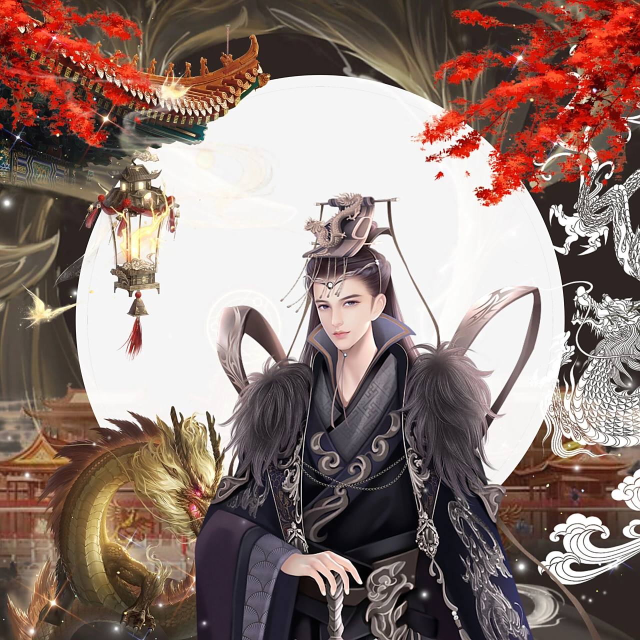 古风头像|国风 帝王 王者之风 男生头像