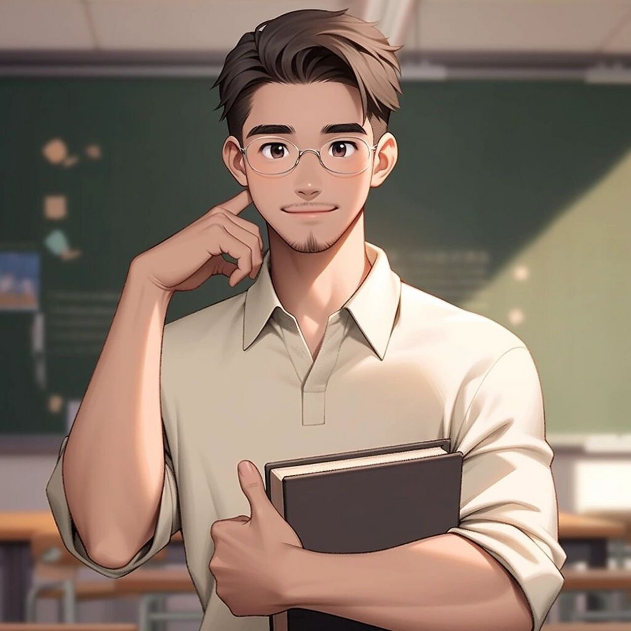 这男老师也太帅了吧       #男老师头像