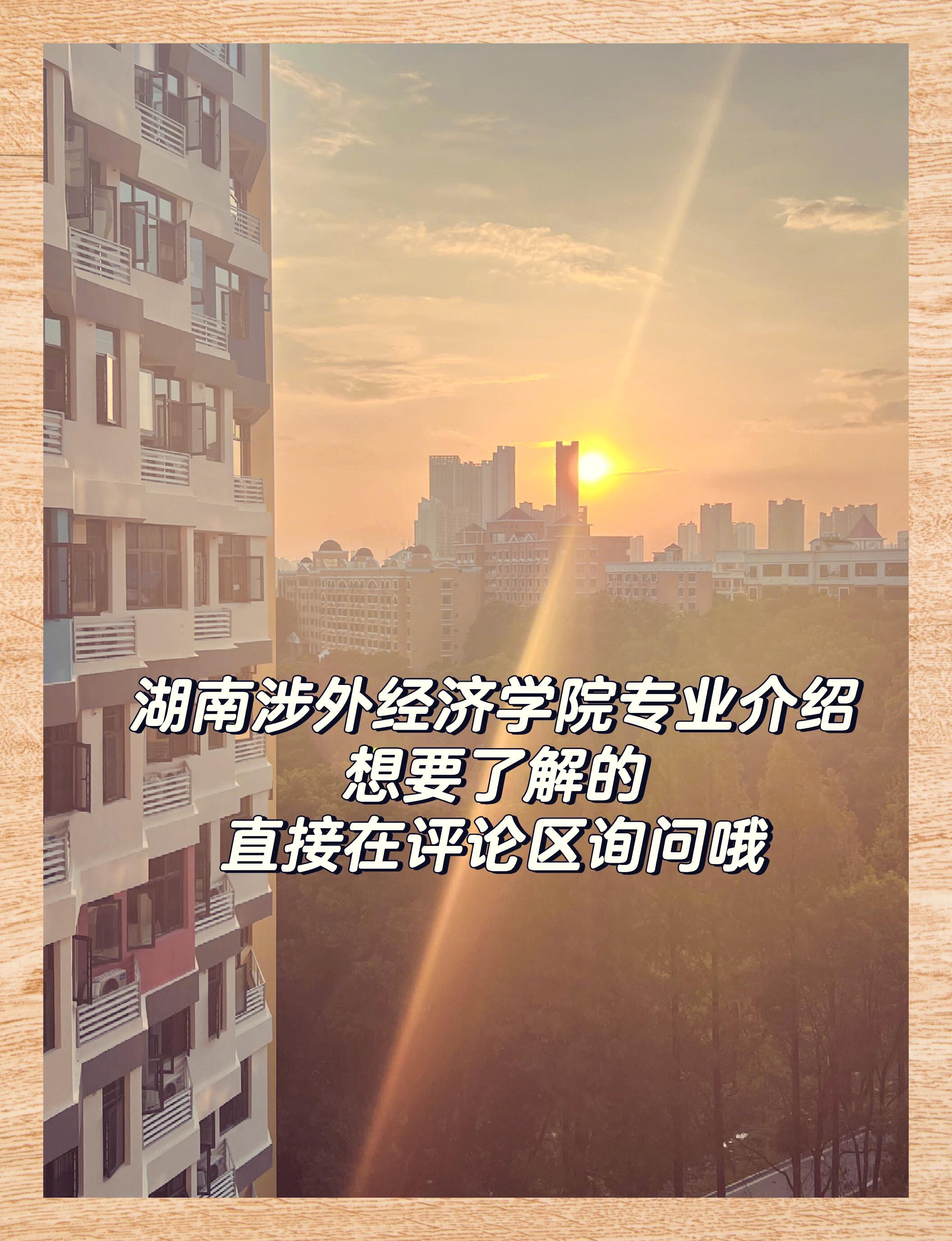 湖南涉外经济学院简介图片